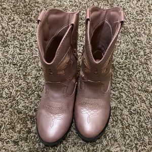 Cat & Jack Cowgirl boots size 10